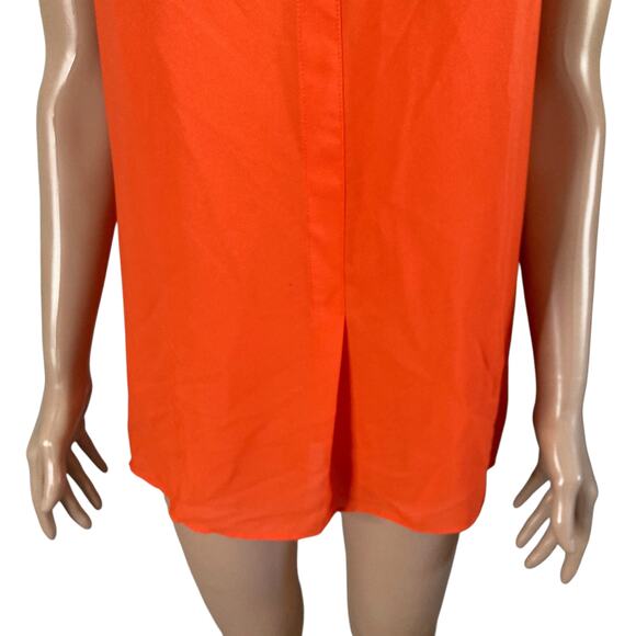 Rose & Olive Top Womens Medium Orange Pullover Lightweight - Picture 8 of 11